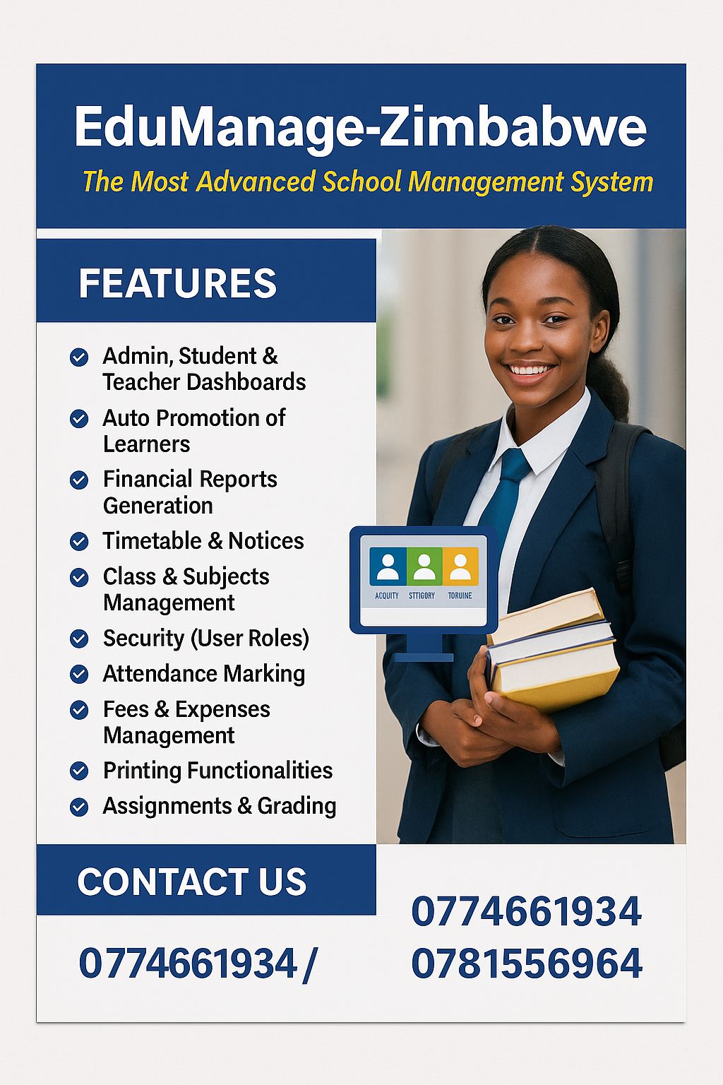 SCHOOL MANAGMENT SYSTEM(EduManage-Zim)